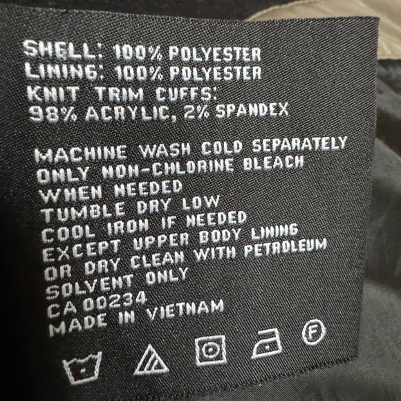 London Fog Khaki Insulated Detatchable Hood Rain Jacket. Size M - Picture 12 of 12